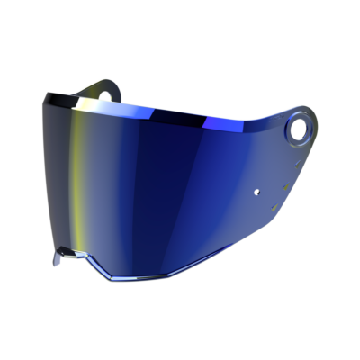 COMMANDER 2 VISOR BLUE MIRRORED - TU