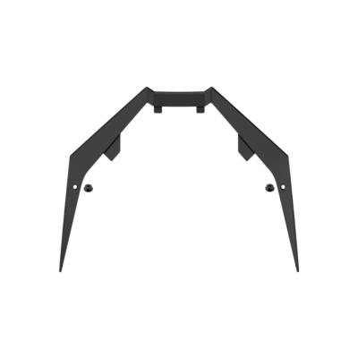 TWIST 3 EXTENDED SHORT PEAK WITH SCREWS INCLUDED BLACK - TU