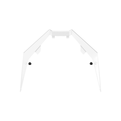 TWIST 3 EXTENDED SHORT PEAK WITH SCREWS INCLUDED WHITE - TU