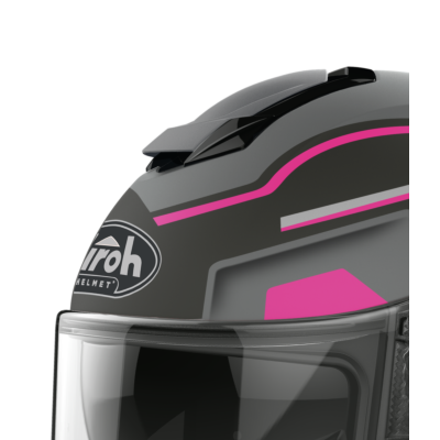 ST.501 UPPER VENT KIT ANTHRACITE MATT (SQUARE PINK) -TU