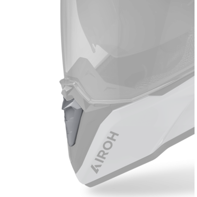 COMMANDER 2 CHIN VENT BUTTON CEMENT GREY GLOSS (FOR CEMENT GREY GLOSS COLOUR ONLY) - TU