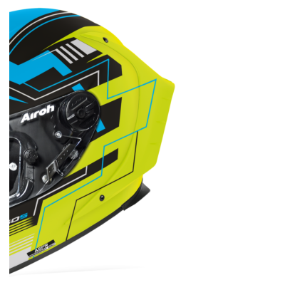 GP550S REAR SPOILER KIT CHALLENGE BLUE/YELLOW MATT -TU