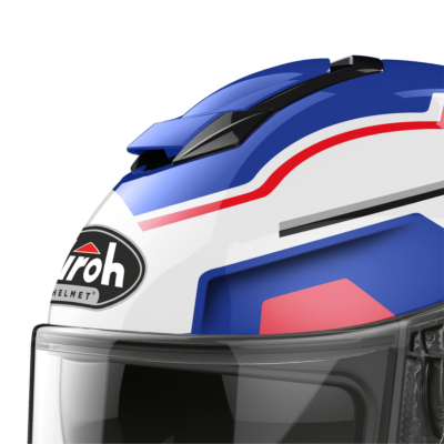ST.501 UPPER VENT KIT BLUE GLOSS (SQUARE BLUE/RED) -TU