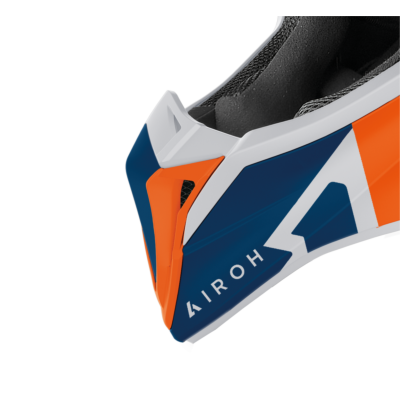 WRAAP/WRAAP YOUTH CHIN GUARD VENT ORANGE MATT (RAZE ORANGE) -TU