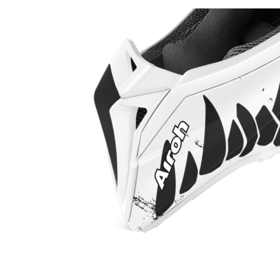 WRAAP/WRAAP YOUTH CHIN GUARD VENT WHITE MATT -TU