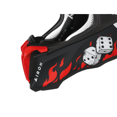 TWIST 2.0 CHIN GUARD VENT RED MATT (HELL) -TU