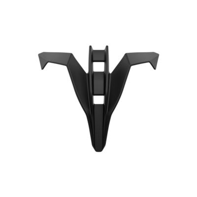 TWIST 3 CHIN VENT COVER BLACK MATT - TU