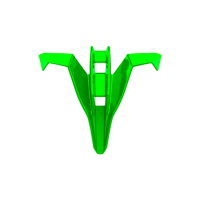 TWIST 3 CHIN VENT COVER GREEN GLOSS (SHARD GREEN GLOSS) - TU