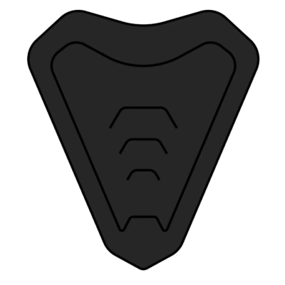 COMMANDER KIT CHIN VENT SIZE M BLACK MATT -TU