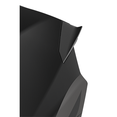 TWIST 2.0 REAR SPOILER BLACK MATT -TU