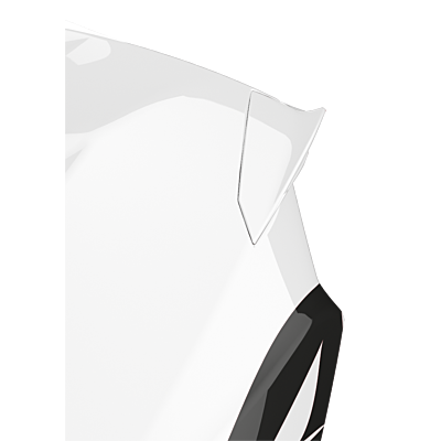 TWIST 2.0 REAR SPOILER WHITE GLOSS -TU