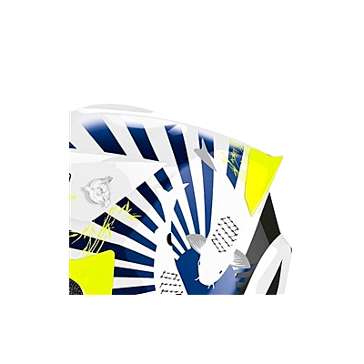 TWIST 2.0 REAR SPOILER YELLOW GLOSS -TU
