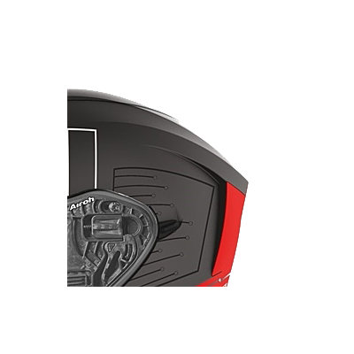 SPARK SIDE VENTS KIT RED FLUO MATT -TU