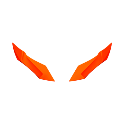 AVIATOR 3 REAR SPOLIERS ORANGE MATT -TU