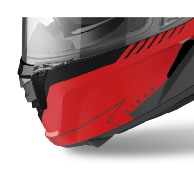 SPARK CHIN AIR KIT ANTHRACITE GLOSS (RISE RED) -TU