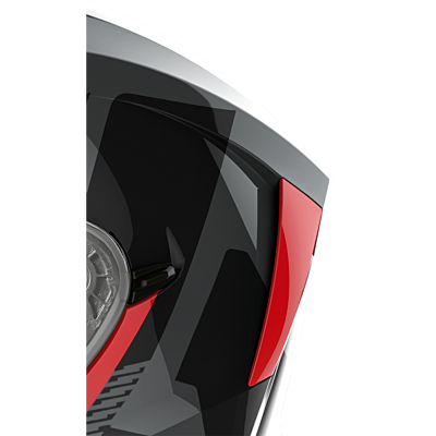 SPARK SIDE VENTS KIT RED GLOSS (RISE RED) -TU