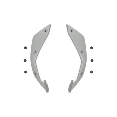 AVIATOR 3 SIDE PLATES+SCREWS GREY -L