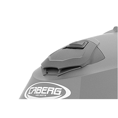 DROID FRONT VENT MATT GUN METAL - TU