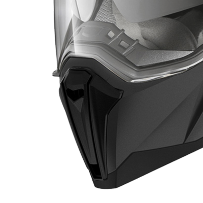 JACKAL CHIN VENT MATT BLACK - TU