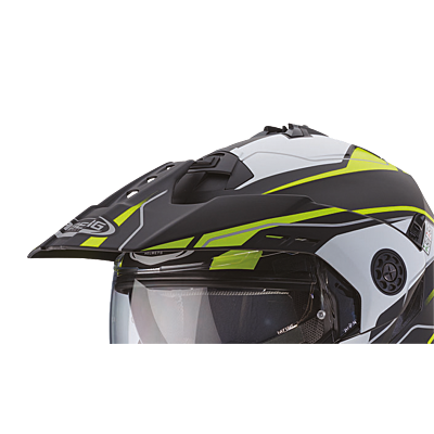 TOURMAX MARATHON PEAK MATT BLACK/WHITE/YELLOW FLUO - TU