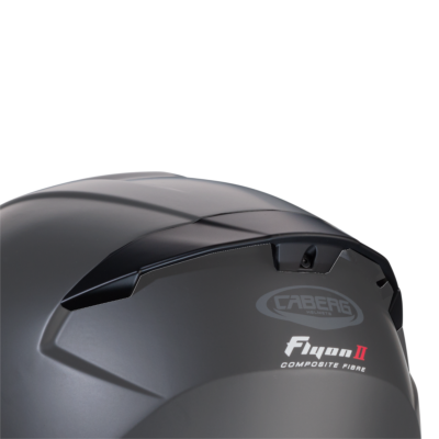 FLYON II SPOILER MATT BLACK - TU