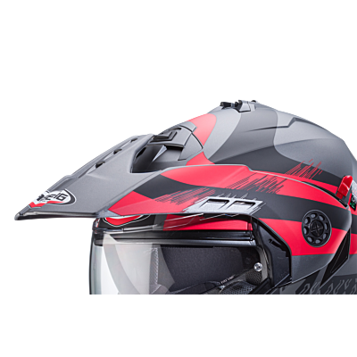 TOURMAX X SARABE PEAK MATT GUN METAL/BLACK/RED - TU
