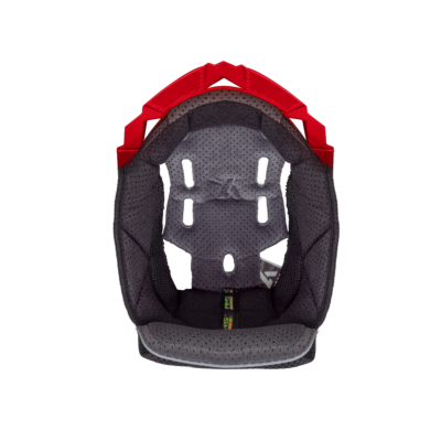 AVIATOR 3 WASHABLE CROWN PADDING GREY W. RED SUPPORT