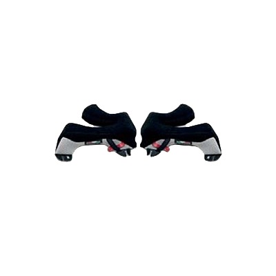 AVIATOR ACE WASHABLE CHEEK PADS BLACK/WHITE