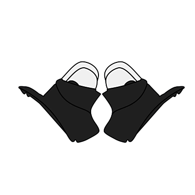 COMMANDER WASHABLE CHEEK PADS CARBON