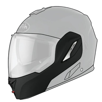REV19 CHIN GUARD COLOR BLACK MATT -TU