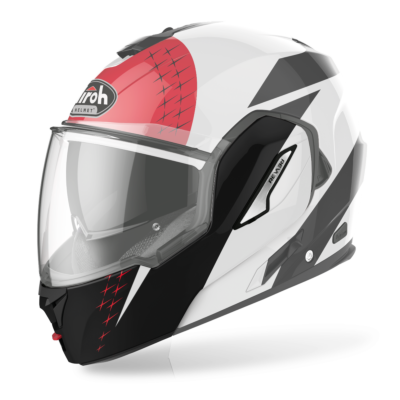 REV19 CHIN GUARD LEADEN RED GLOSS -TU