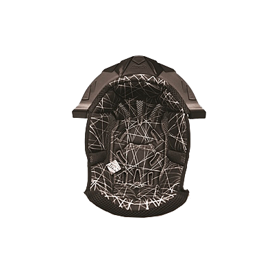 TWIST 2.0 ASN SYSTEM WASHABLE CROWN PADDING GRAPHIC BLACK
