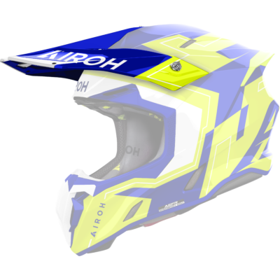 TWIST 3 PEAK DIZZY BLUE/YELLOW GLOSS - TU