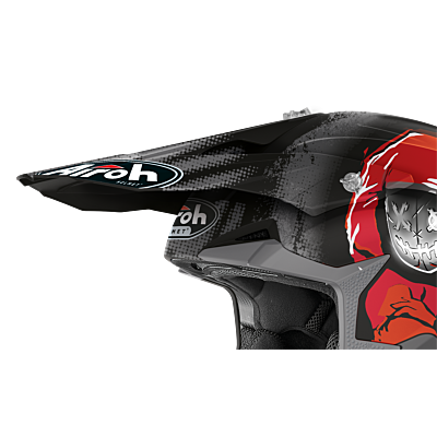 WRAAP/WRAAP YOUTH PEAK ALIEN RED MATT -TU