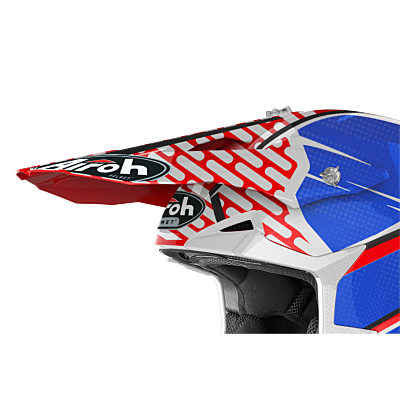 WRAAP/WRAAP YOUTH PEAK IDOL RED/BLUE GLOSS -TU