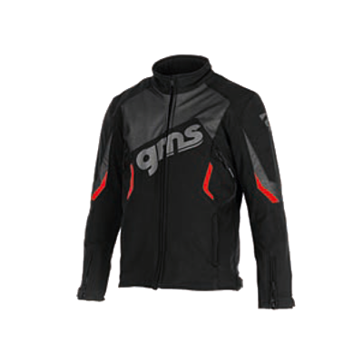 ARROW SOFTSHELL JACKET BLACK/RED