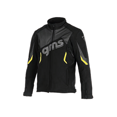 ARROW SOFTSHELL JACKET BLACK/YELLOW