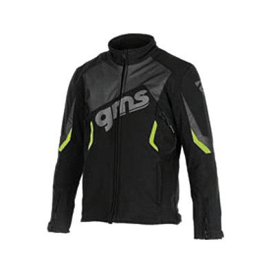 ARROW SOFTSHELL JACKET BLACK/GREEN